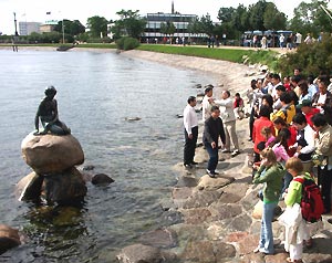 Dänemark, kleine Meerjungfrau Kpenhagen